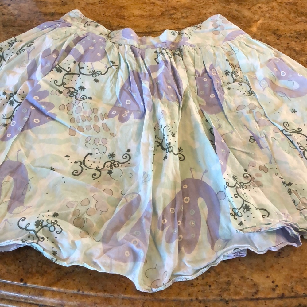 Anthropology store full old school skirt